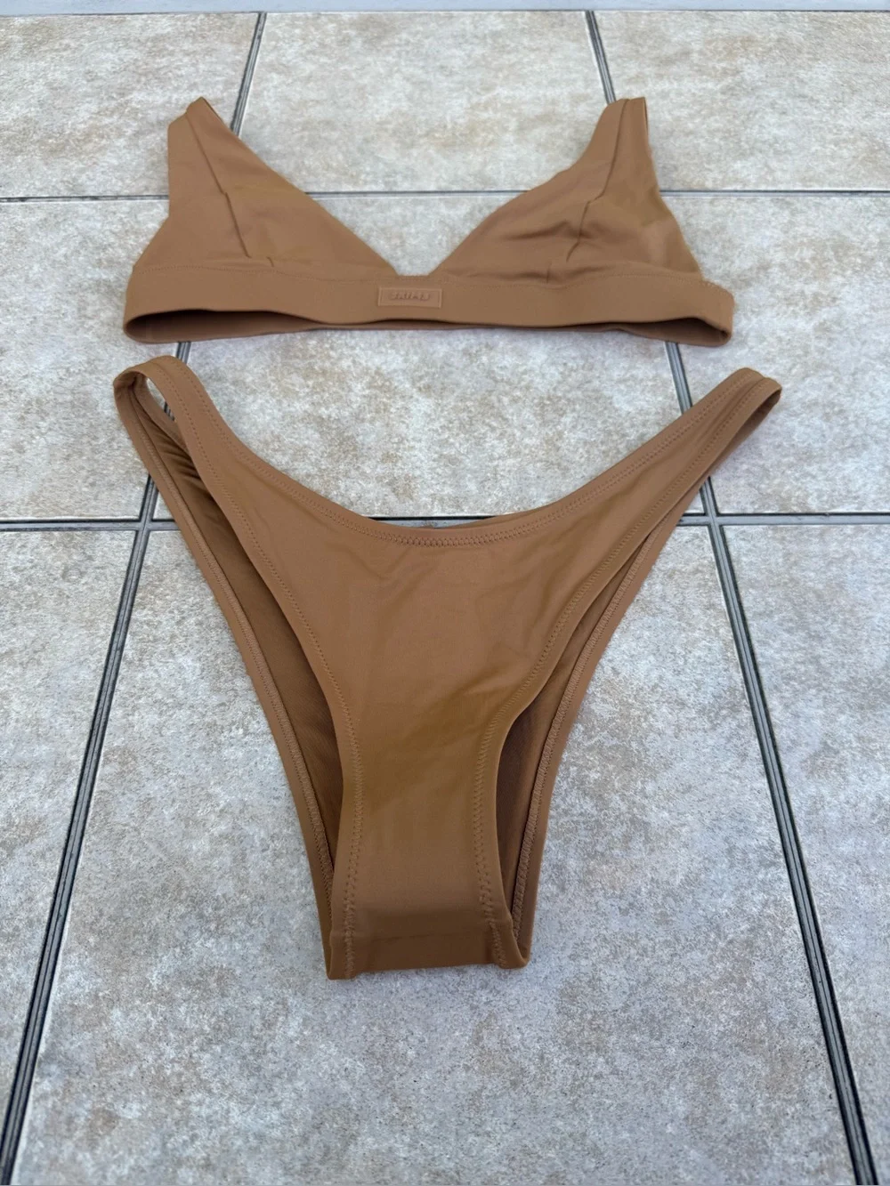 Skims almond bikini set